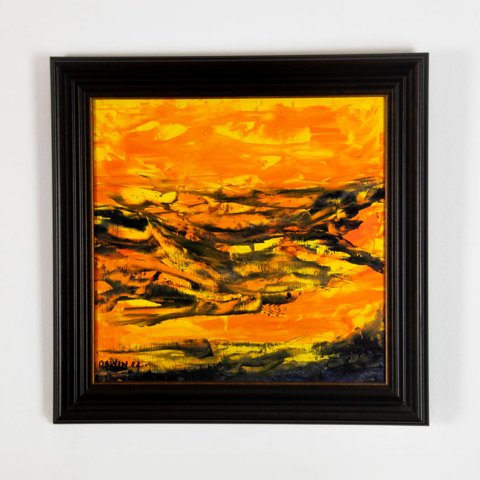 Landscape In Orange